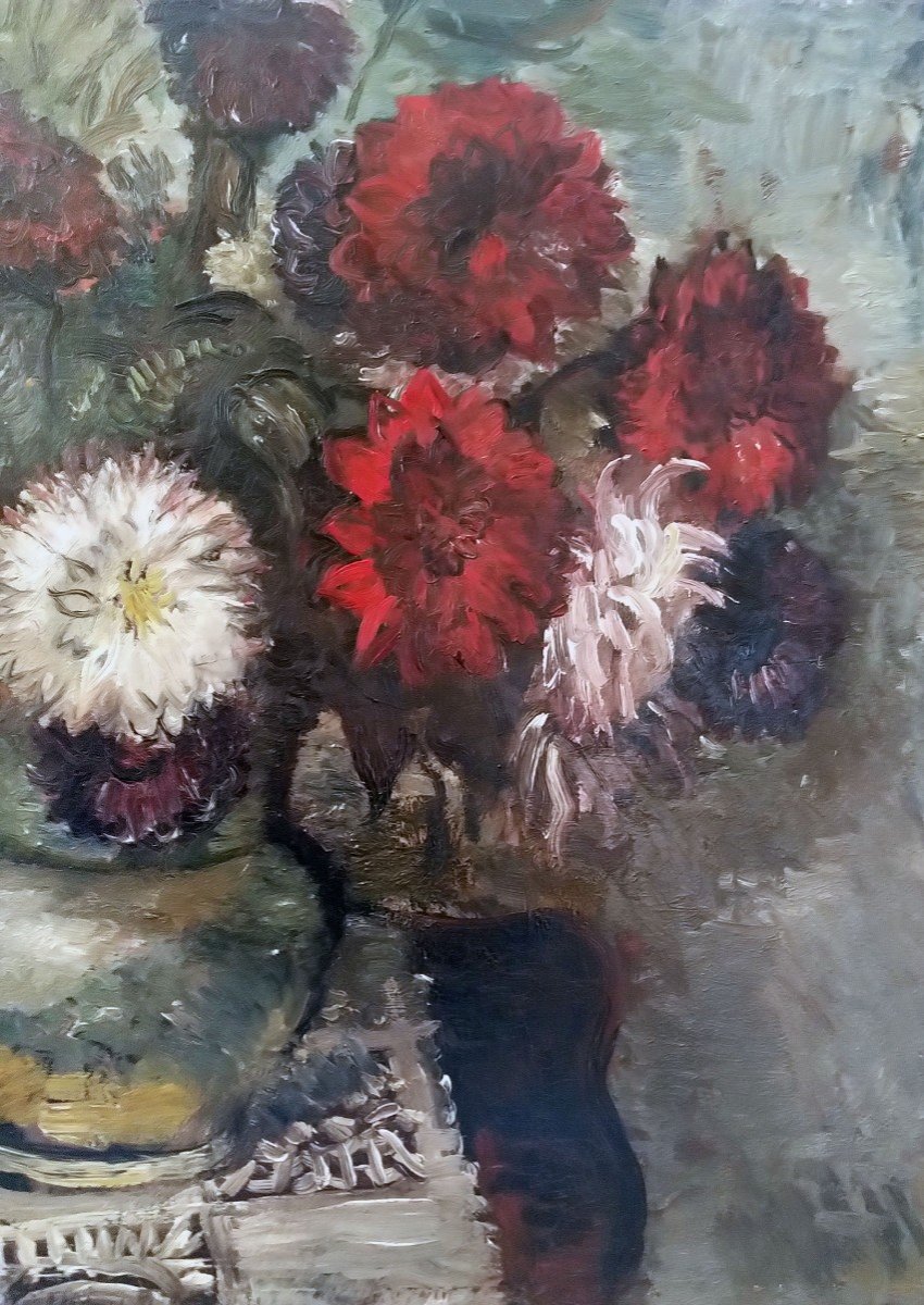 Les Dahlias-Georges Capon (1890-1980)-photo-2