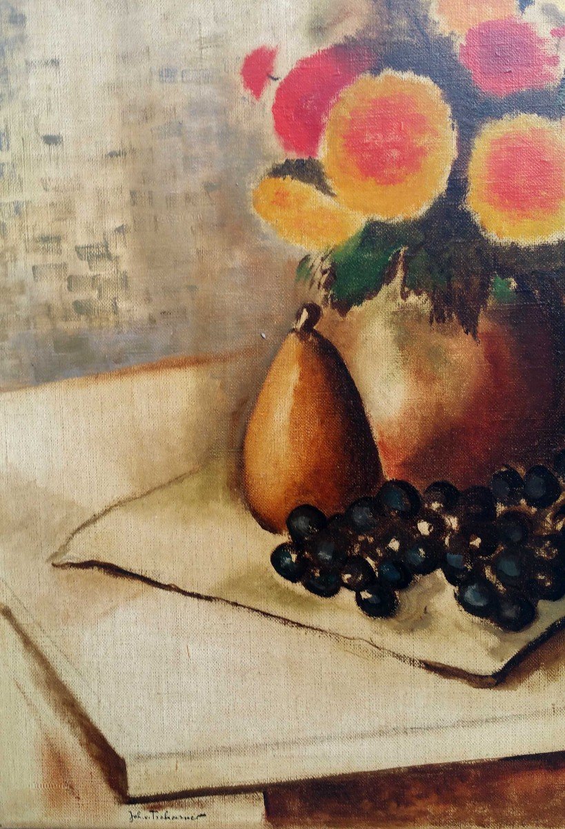 Bouquet - Johann Von Tscharner (1886-1946)-photo-2