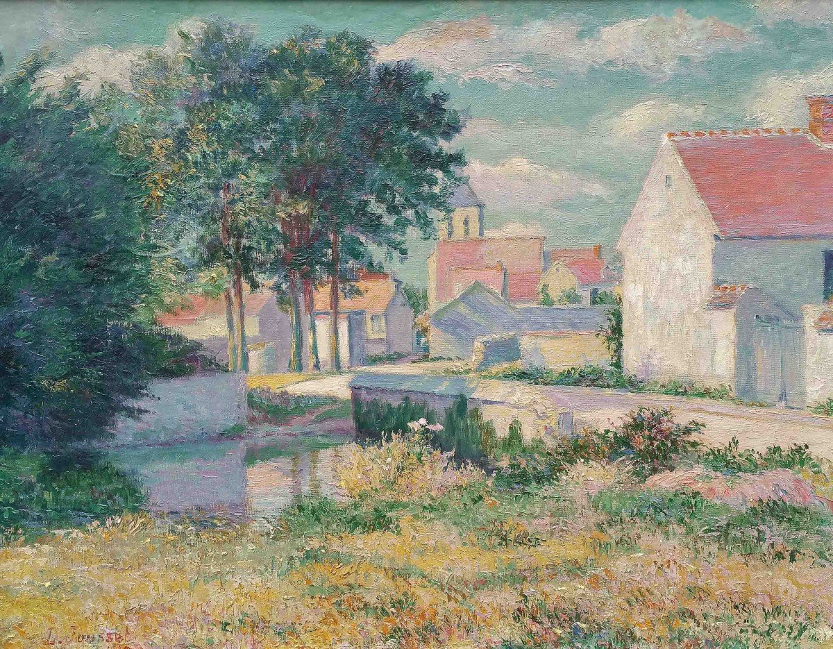 Village - Léon Charles Jousset (1877-?)