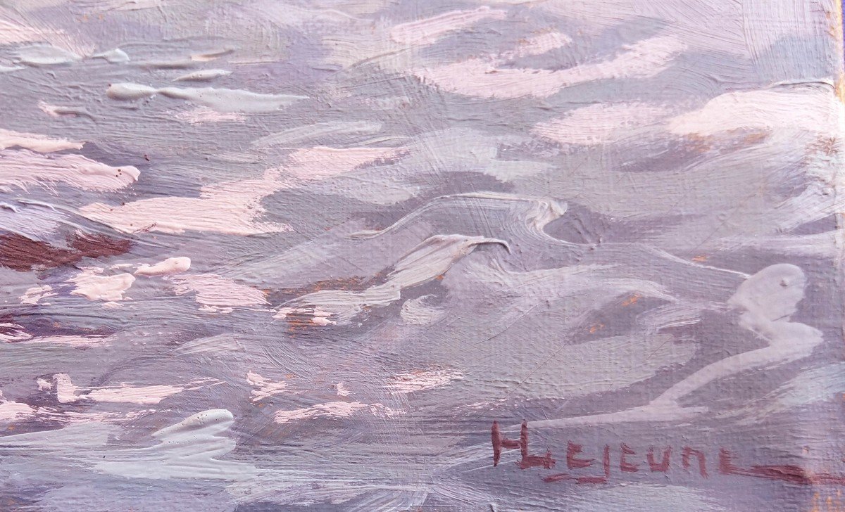 The Wave By Henri Pierre Lejeune (1881-?)-photo-4