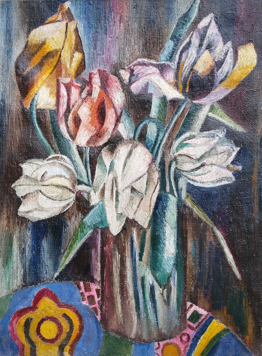 The Tulips - Jean Du Marboré (1896-1933)