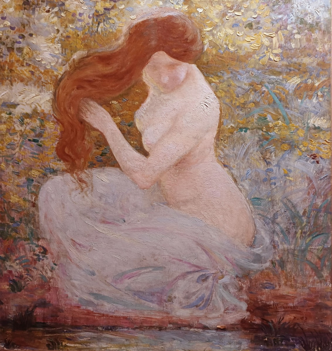 Baigneuse - Jules Casimir Wielhorski (1875-1961)