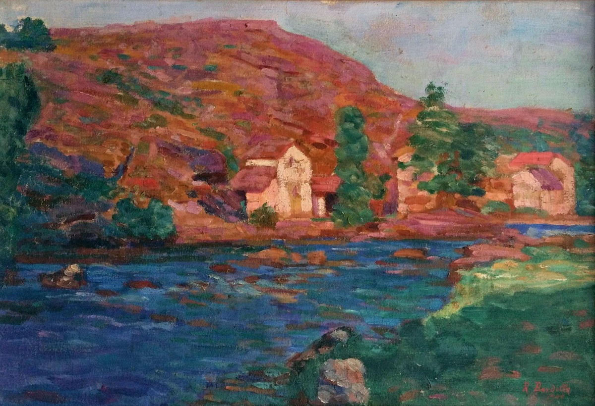 Edge Of Creuse - Léon R. Bardelle (1865-1960)