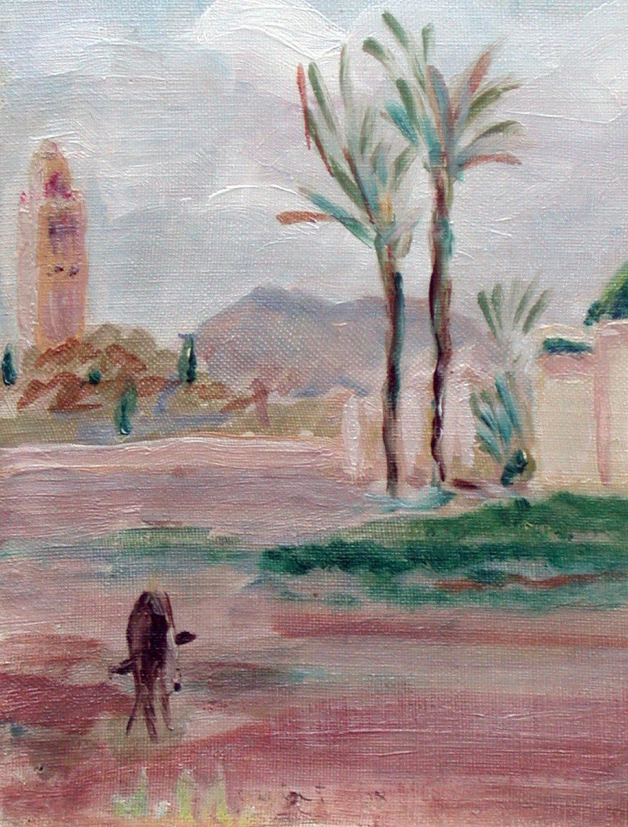 Marrakech - Lucien Mainssieux (1885-1958)-photo-3