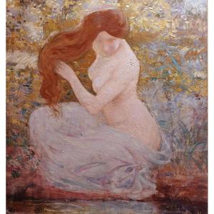 Baigneuse - Jules Casimir Wielhorski (1875-1961)