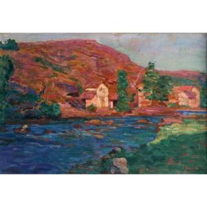 Edge Of Creuse - Léon R. Bardelle (1865-1960)