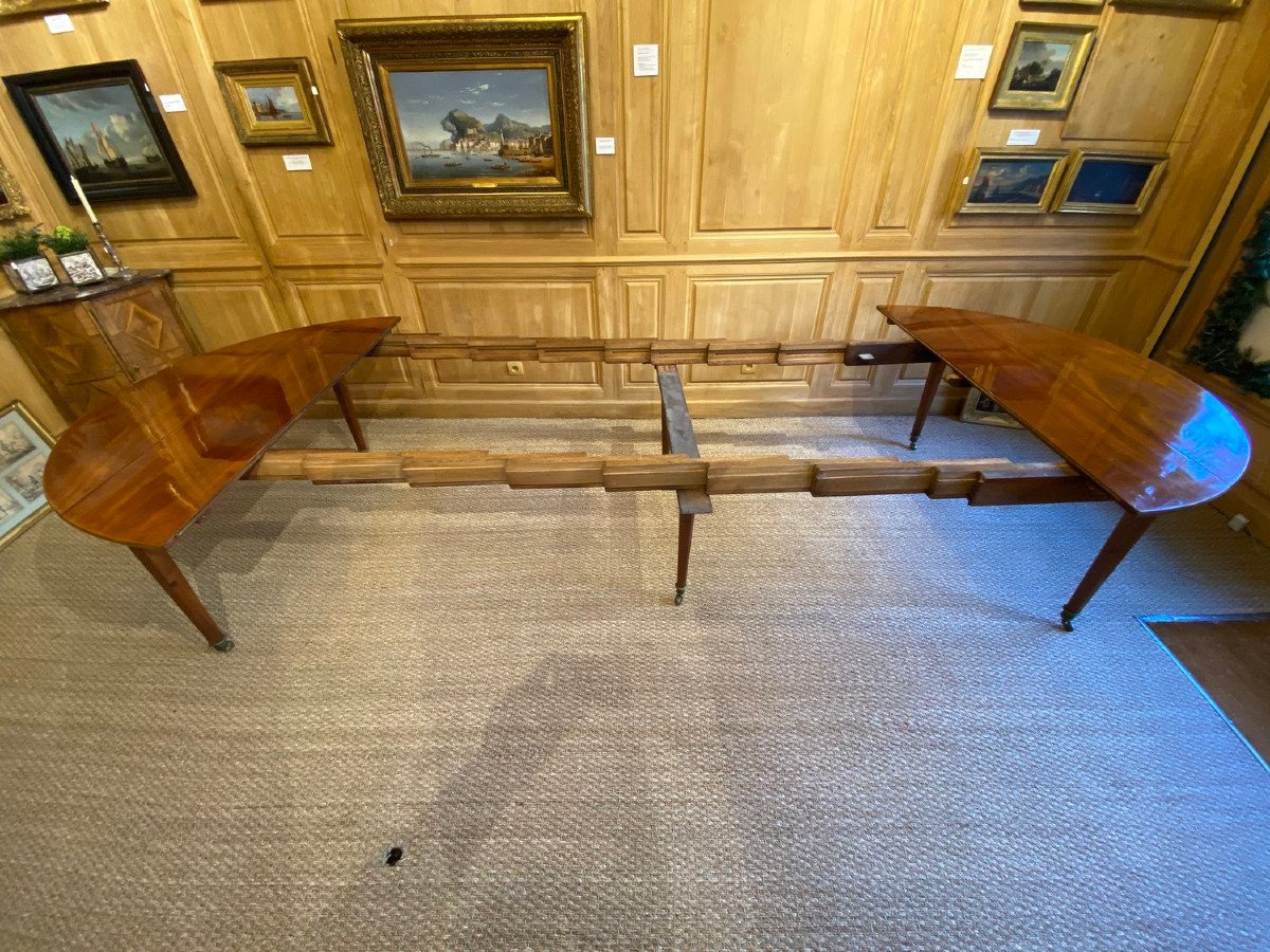 Importante table&nbsp;de salle &agrave; manger en acajou de Cuba-photo-1