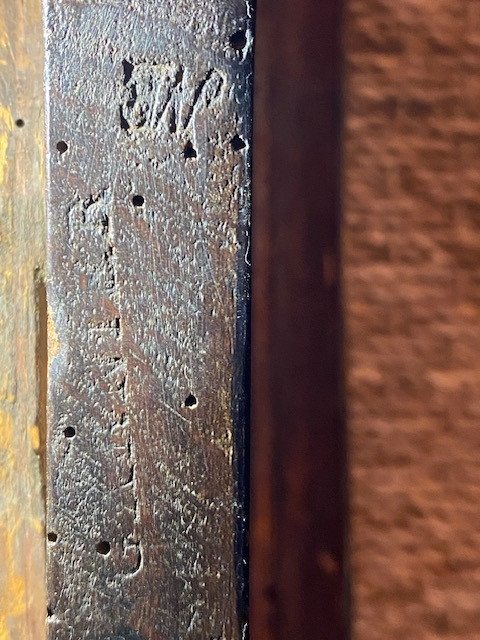 Lovely And Rare Small Louis XV Period Flat Desk Stamped Garnier Decorated On All Sides-photo-3
