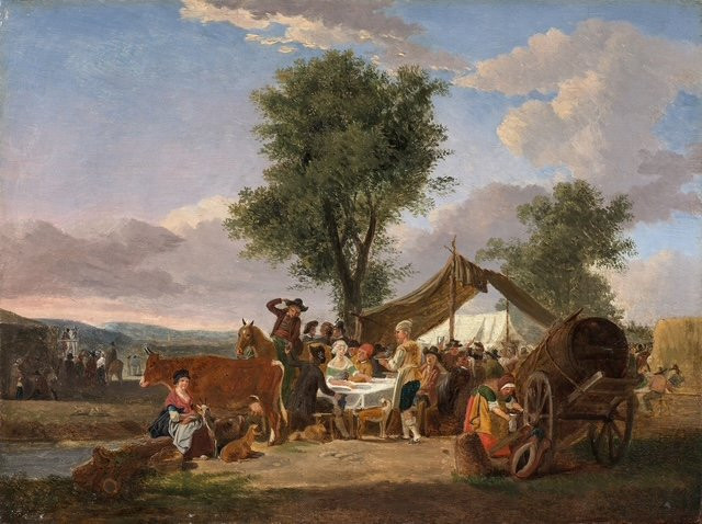 Jean-louis Demarne (1752/54 - 1829 Paris), Attributed To-photo-2
