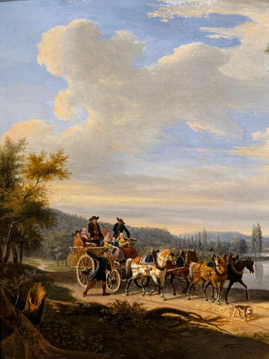 Jean-Louis DEMARNE (1752/54 – 1829 Paris), attribué à-photo-1