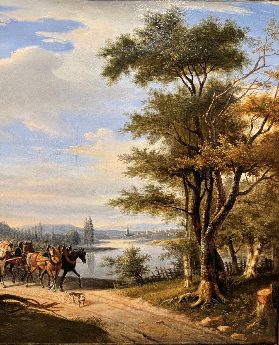 Jean-Louis DEMARNE (1752/54 – 1829 Paris), attribué à-photo-4