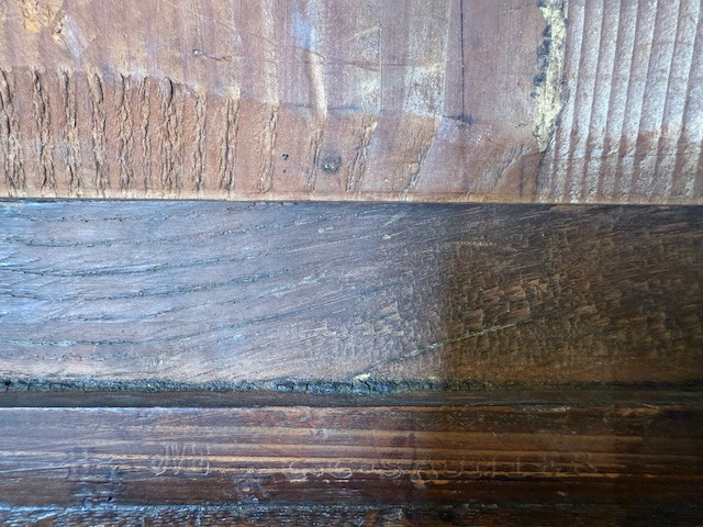 Louis XVI Period Flat Desk Stamped C.c Saunier-photo-1