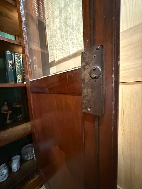 Bibliothèque en acajou de Cuba d’époque Directoire-photo-1