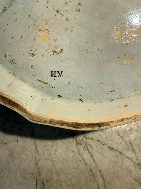 Large Polychrome Tureen In Rouen Earthenware-photo-2