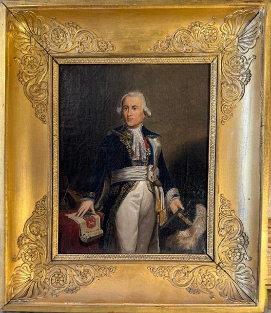 Portrait d’un homme en habit d’époque XIX eme-photo-3