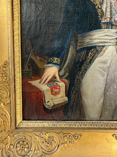 Portrait d’un homme en habit d’époque XIX eme-photo-4