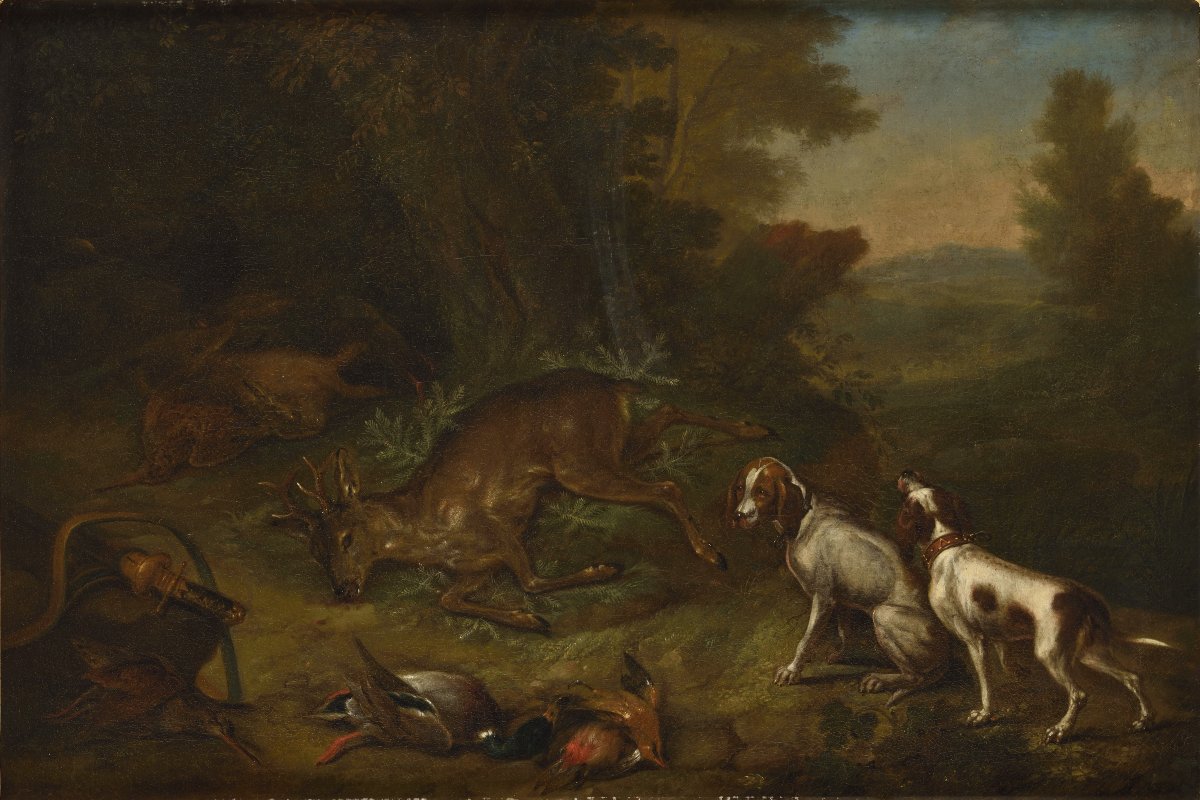 Adriaen De Gryeff (antwerp 1657 - After 1722 Brussels), Attributed To-photo-2