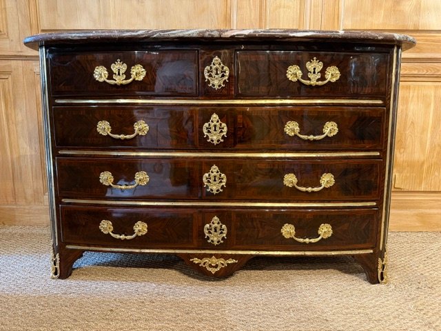 Regency Period Chest Of Drawers In Rio Rosewood-photo-3
