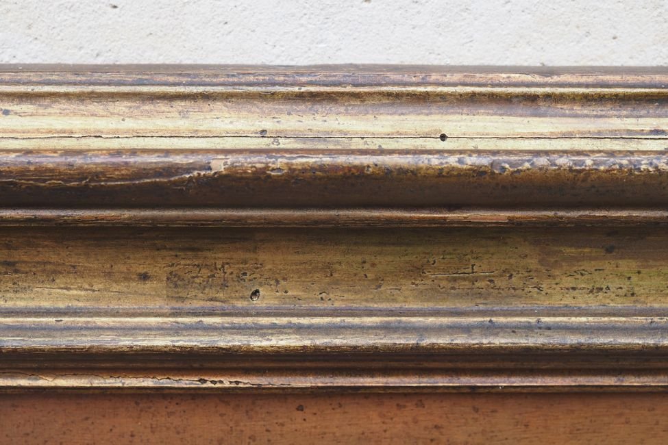 Tableau sur bois représentant une nativité-photo-2