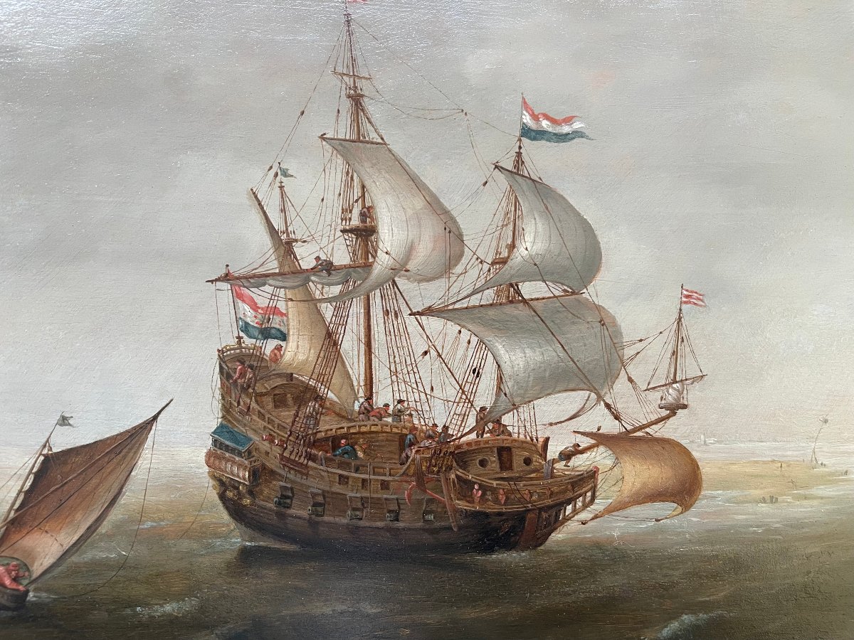 Cornelis VERBEECK (circa 1590 – circa 1631 Amsterdam), suiveur de-photo-2