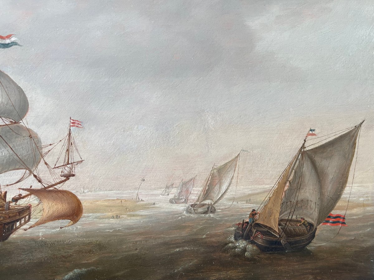 Cornelis VERBEECK (circa 1590 – circa 1631 Amsterdam), suiveur de-photo-1