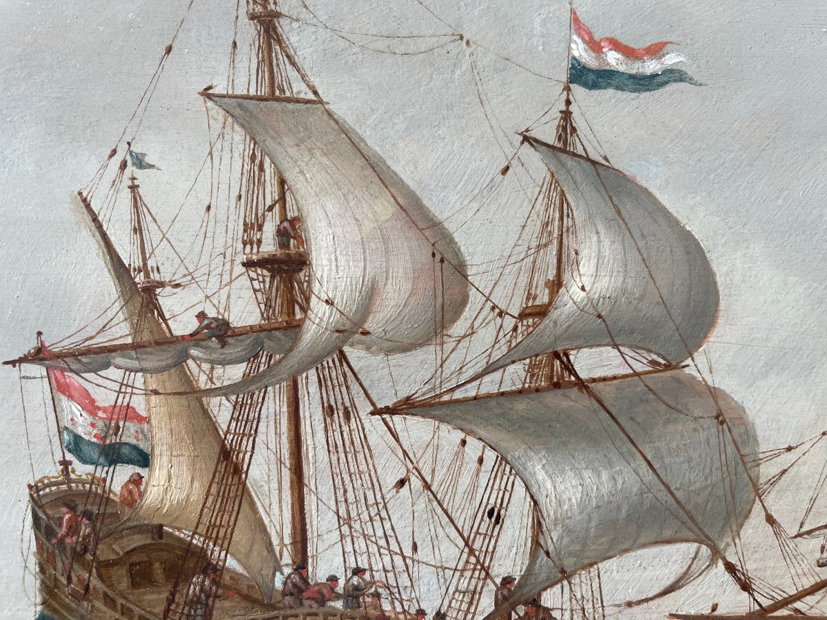 Cornelis VERBEECK (circa 1590 – circa 1631 Amsterdam), suiveur de-photo-3