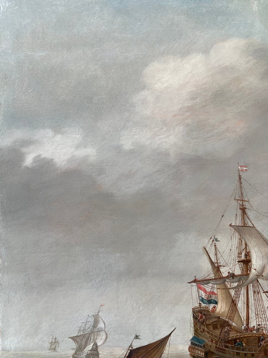 Cornelis VERBEECK (circa 1590 – circa 1631 Amsterdam), suiveur de-photo-4