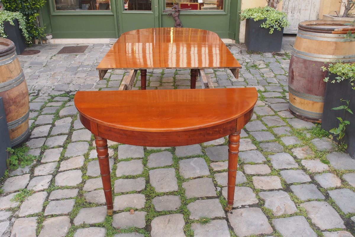 Six-legged Bamboo-shaped Banner Table From The Restoration Period-photo-3