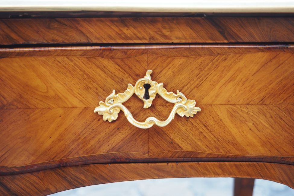 Grand bureau plat parisien d&rsquo;&eacute;poque Louis XV-photo-6