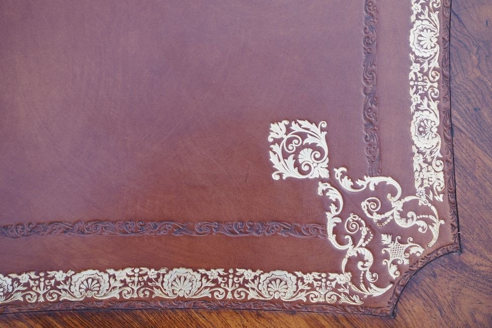 Grand bureau plat parisien d&rsquo;&eacute;poque Louis XV-photo-7