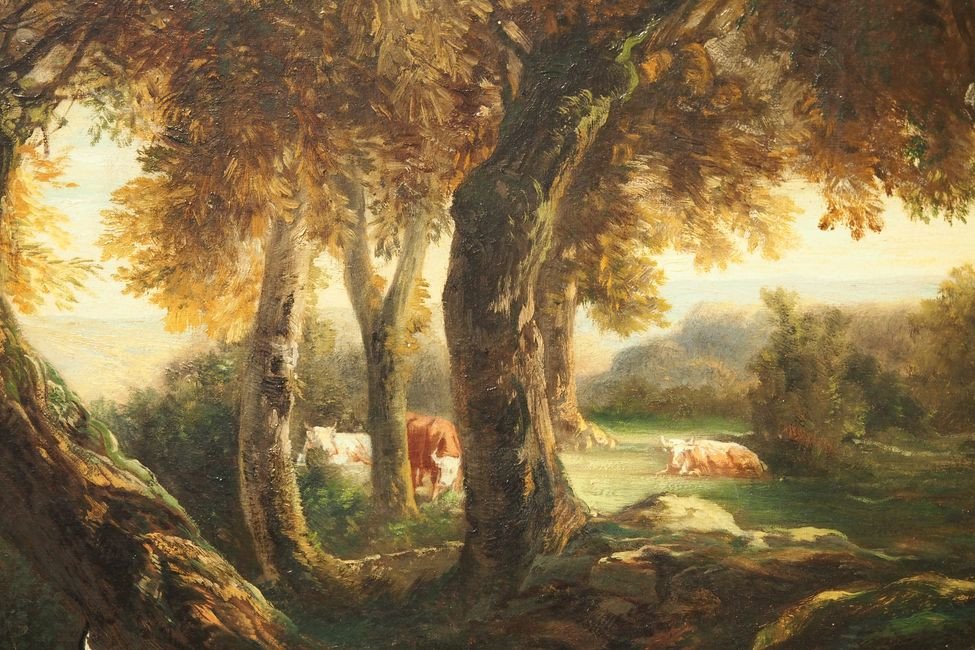 Constant Troyon (S&egrave;vres 1810 &ndash; 1865 Paris), attribu&eacute; &agrave;-photo-2