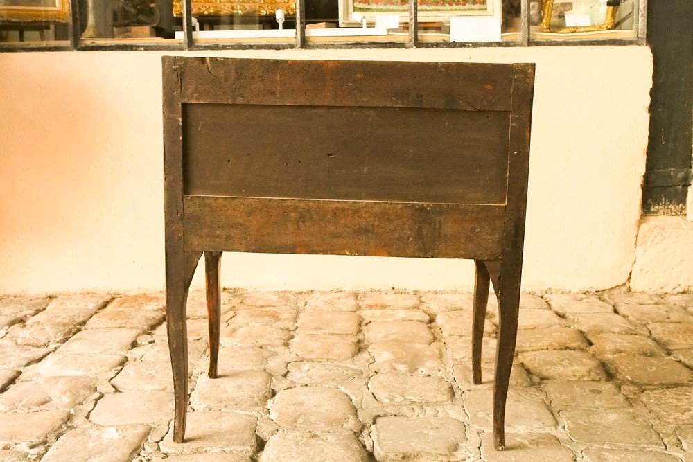 Lovely Little Chest Of Drawers Between Two, Louis XV - Louis Louis XVI Transition Period-photo-6