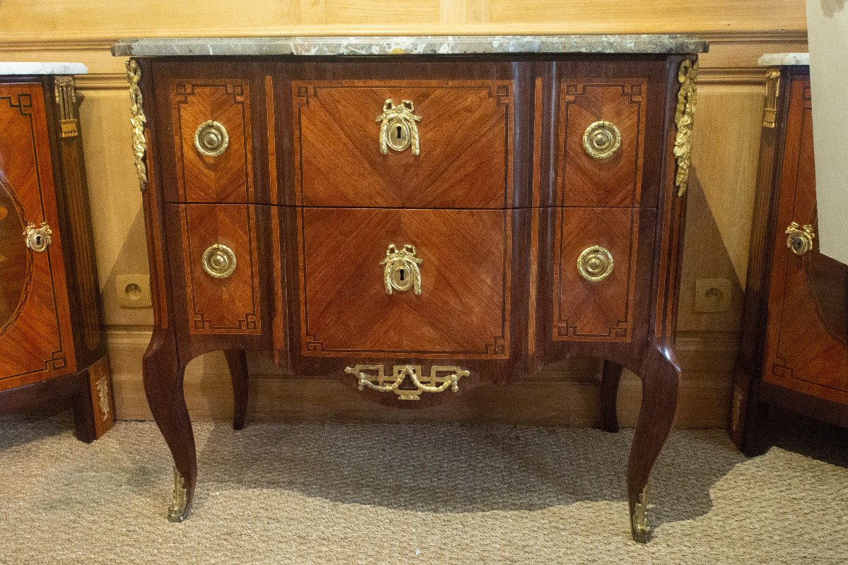Living Room Chest Of Drawers Stamped J. Birckle Received Master On July 30, 1764-photo-2
