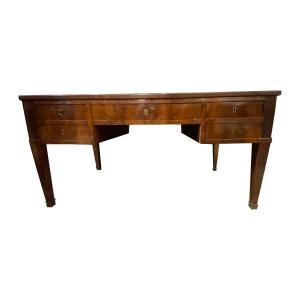 Directoire Period Mahogany Double-sided Flat Desk