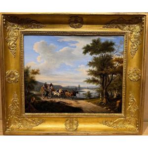 Jean-louis Demarne (1752/54 - 1829 Paris), Attributed To