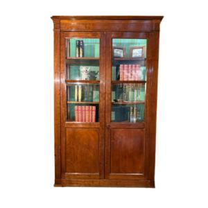 Directoire Period Cuban Mahogany Bookcase