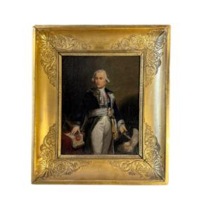 Portrait d’un homme en habit d’époque XIX eme