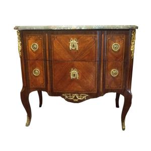 Commode de salon estampill&eacute;e J. BIRCKLE re&ccedil;u ma&icirc;tre le 30 Juillet 1764