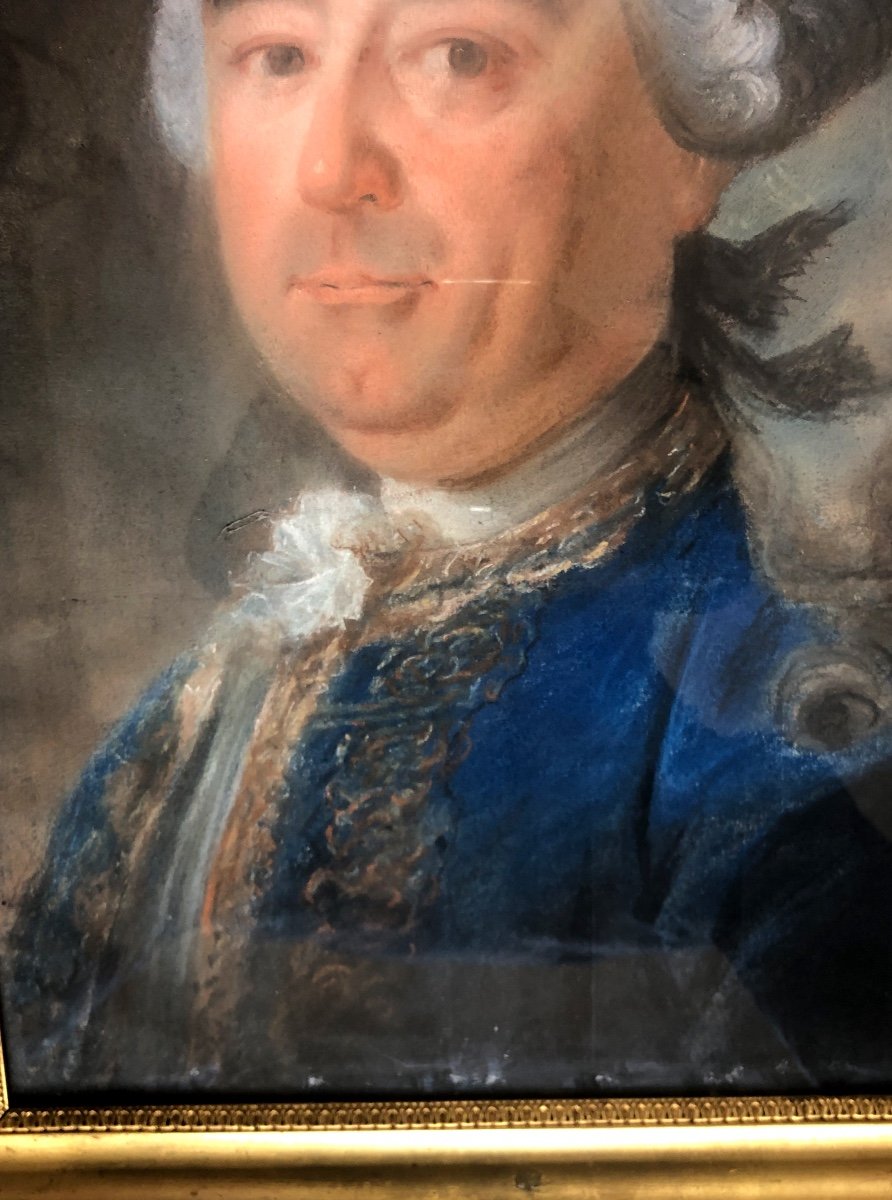 Portrait Of A Man, 18th Century.-photo-3