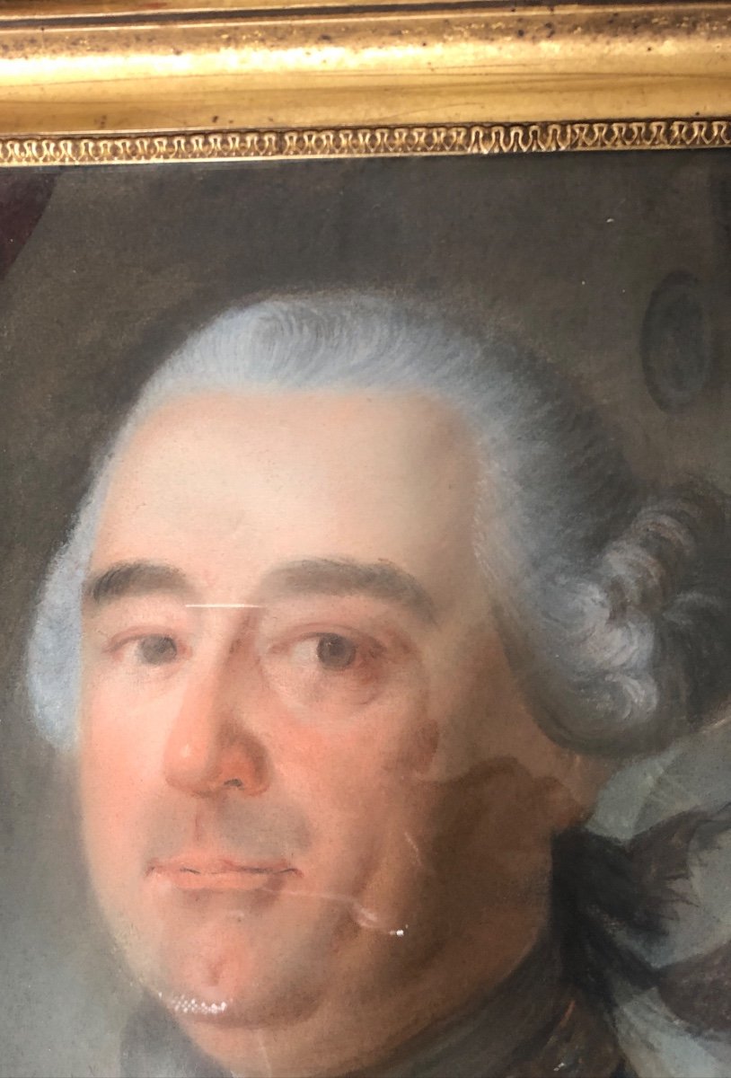 Portrait Of A Man, 18th Century.-photo-4