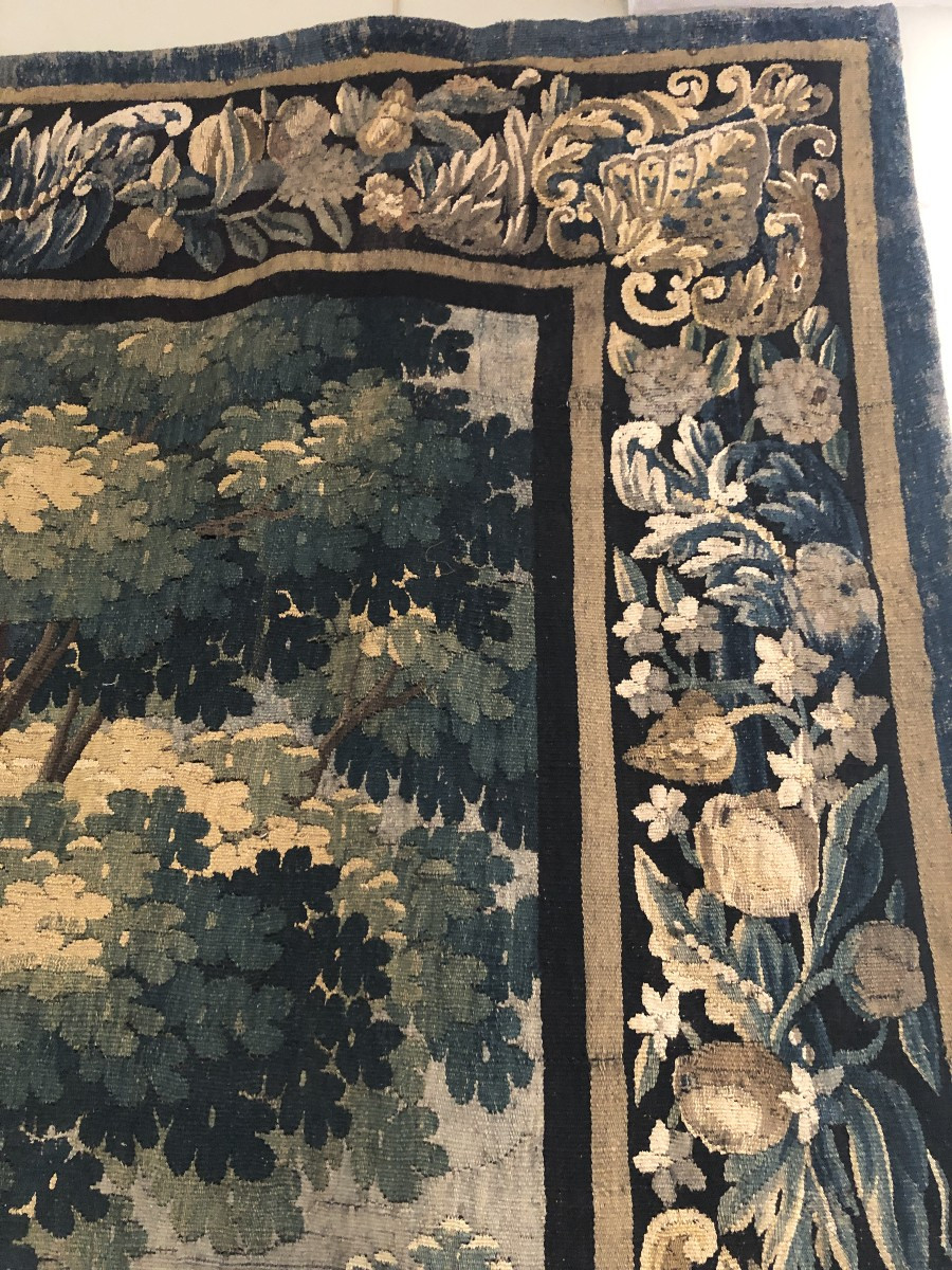 Tapestry, Aubusson 18th Century.-photo-4