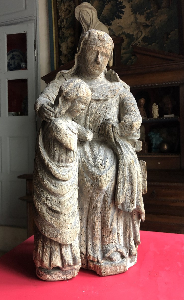 L'éducation de la vierge, XVIème .