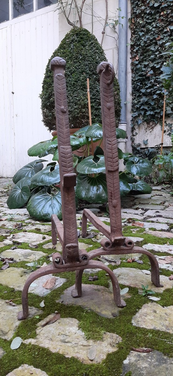 Andirons, 18th Century.
