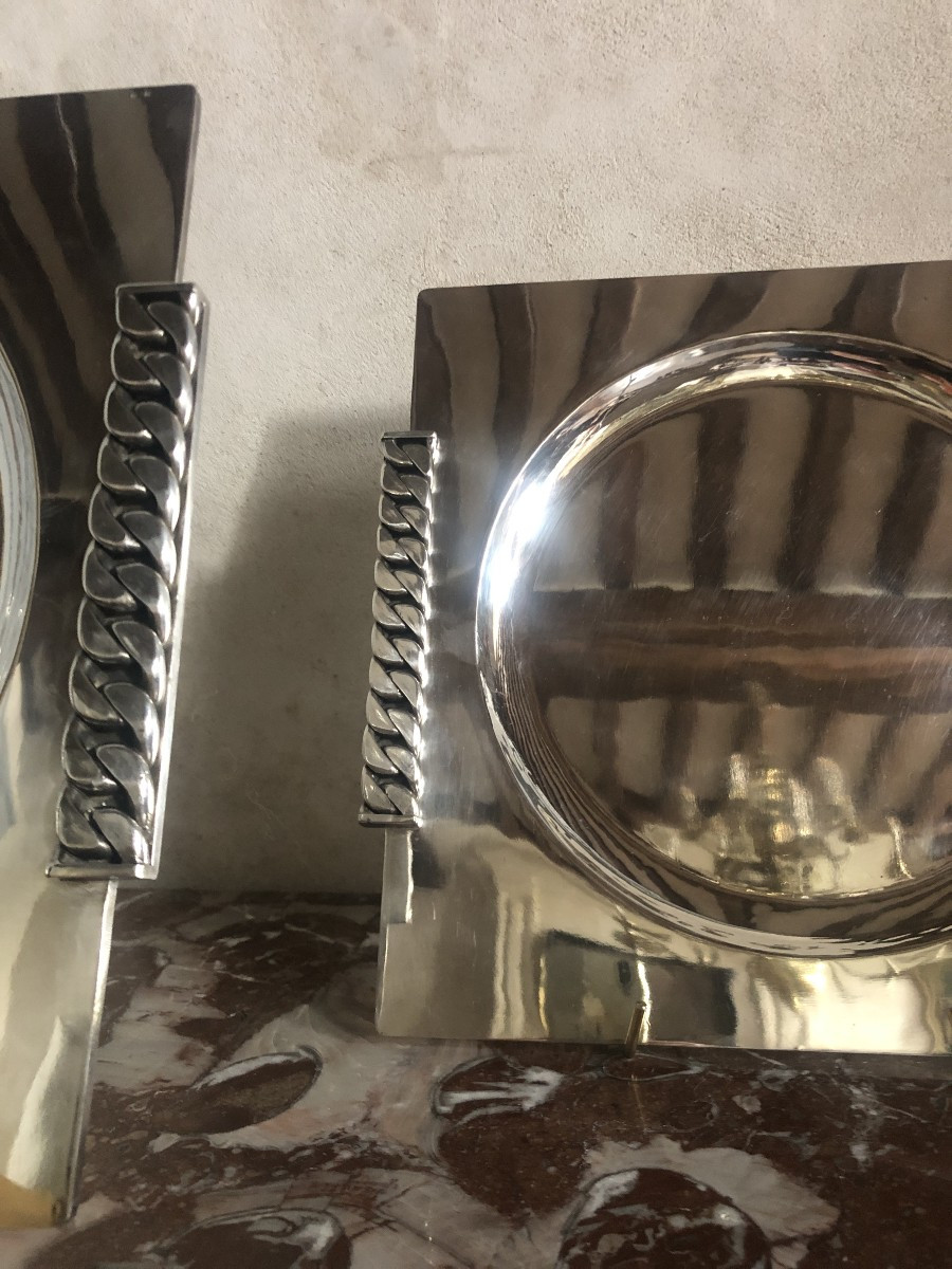 Pair Of Despres Dishes-photo-3