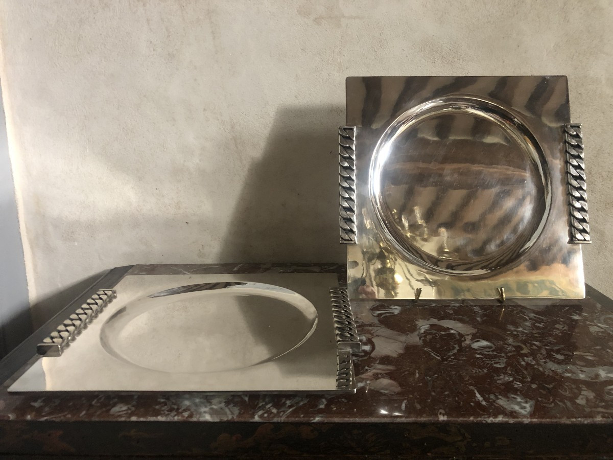 Pair Of Despres Dishes-photo-4