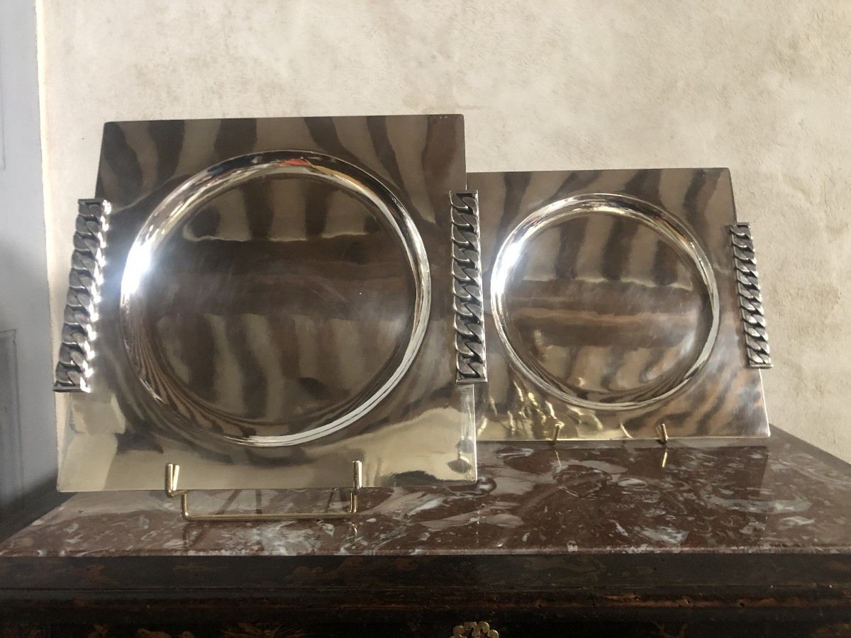 Pair Of Despres Dishes-photo-2