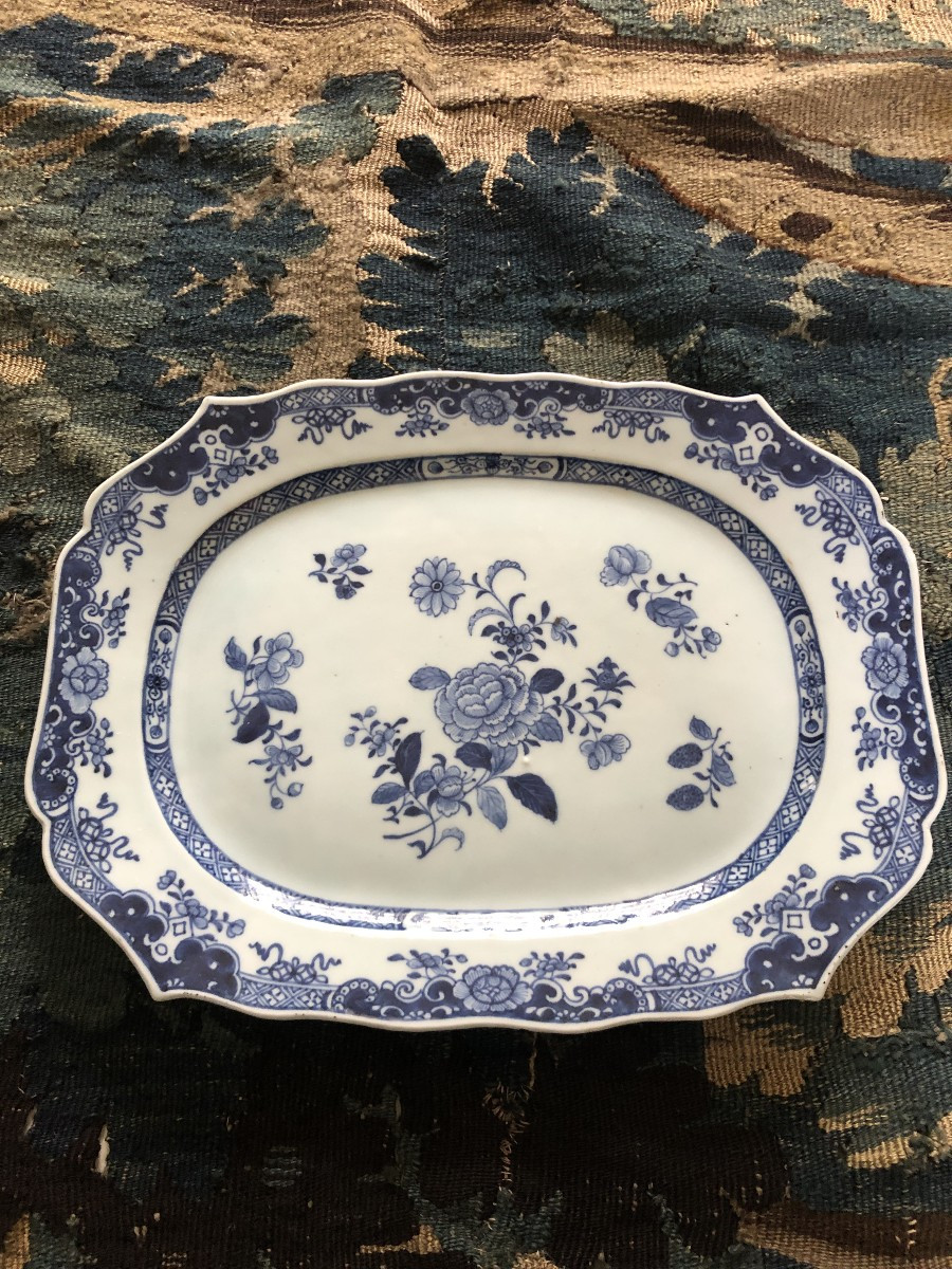 Plat Chine, XVIIIème .