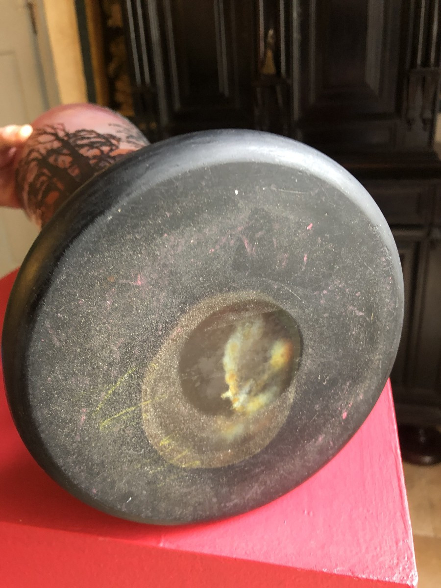 Large Daum Vase-photo-3