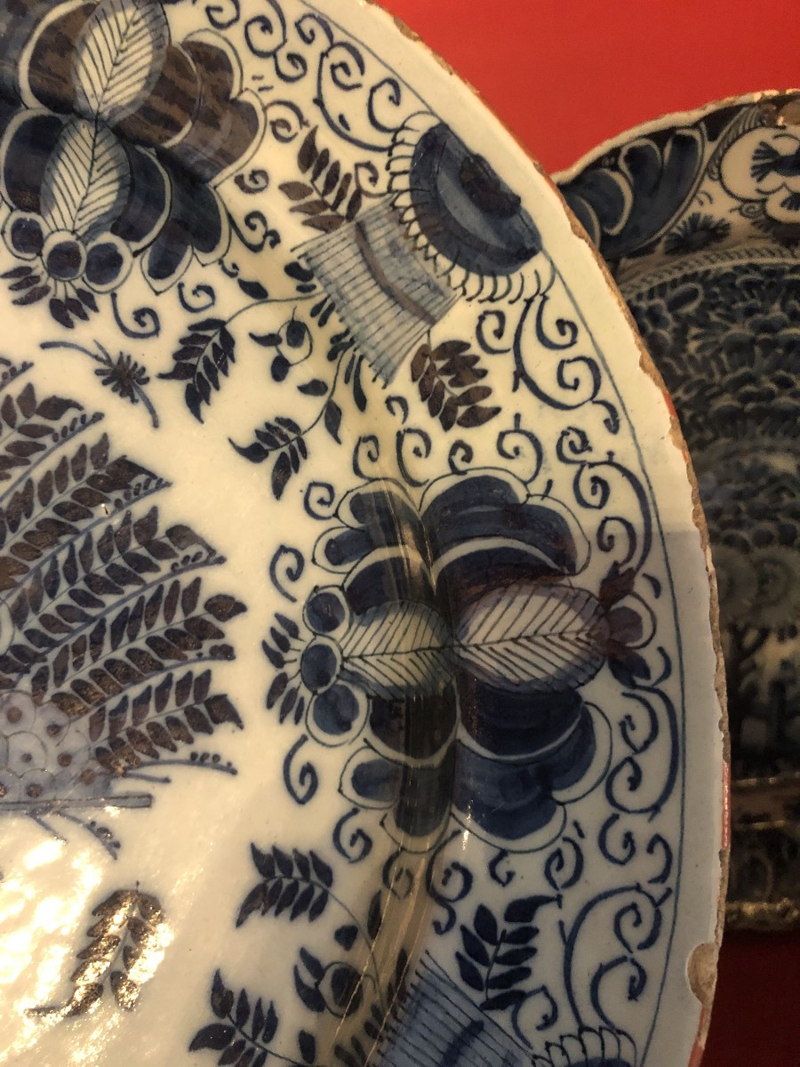 Delft Dish, 18th Century.-photo-1