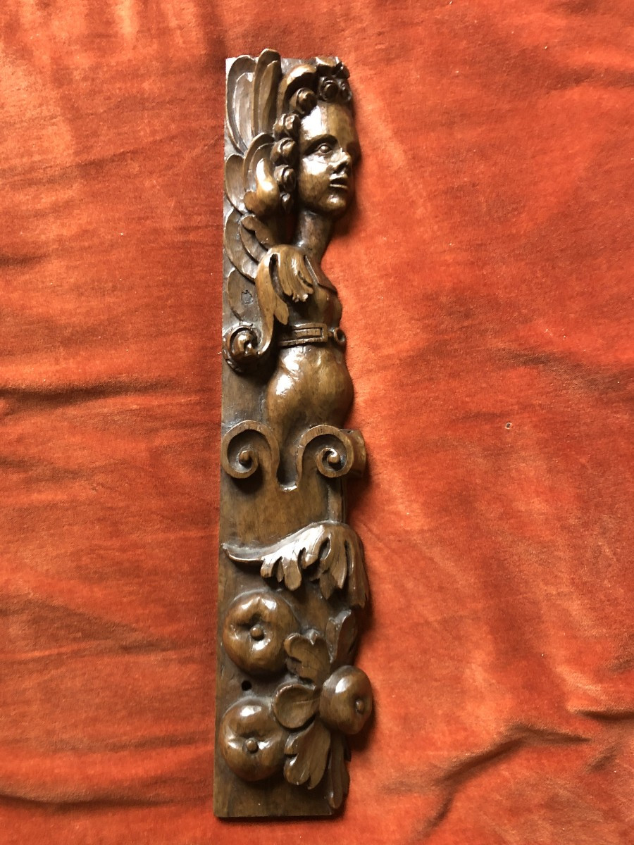 Sculpture femme, XVIème ;